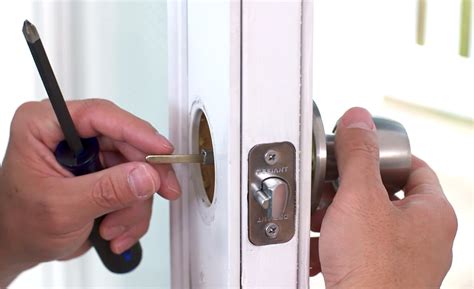 installing door hardware video.